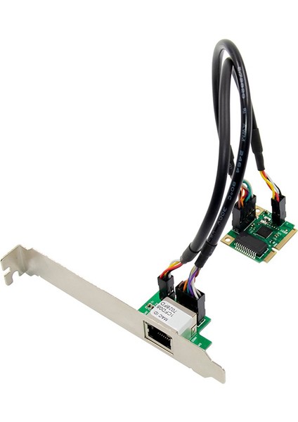 2.5 GB Ağ Kartı 2500 Mbps Gigabit Ethernet Kartı Lan Adaptörü 1 Port RJ45 Mini Pcıe Ağ Adaptörü Pc Masaüstü Için (Yurt Dışından)