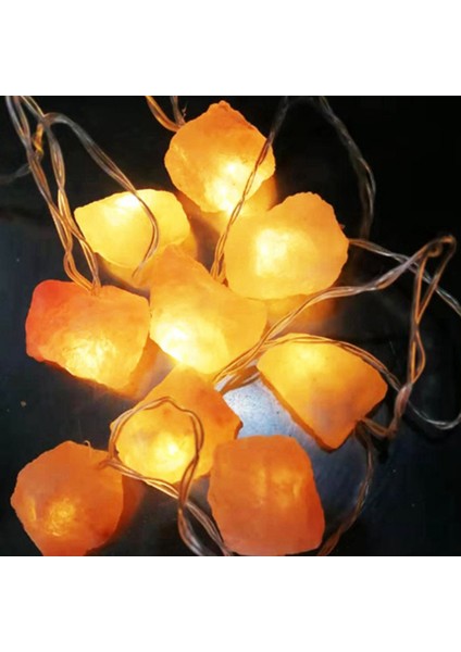 Himalayalar Kristal Tuz Lambası USB LED Dize Tuz Kristal Lamba Kristal Dekoratif Lamba Atmosfer Atmosfer Lambası (Yurt Dışından) fiyatları
