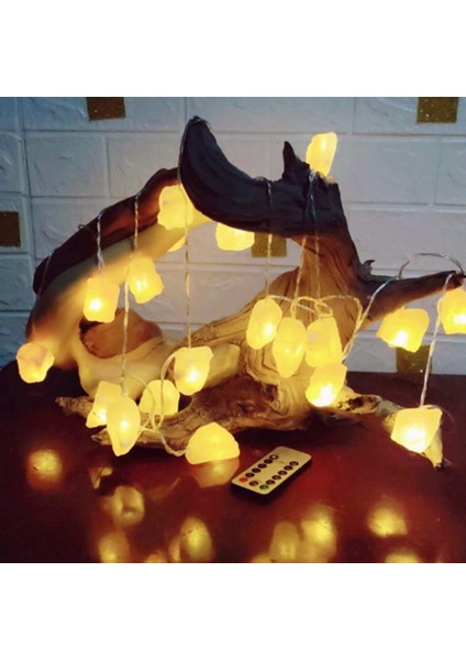 Himalayalar Kristal Tuz Lambası USB LED Dize Tuz Kristal Lamba Kristal Dekoratif Lamba Atmosfer Atmosfer Lambası (Yurt Dışından) modelleri