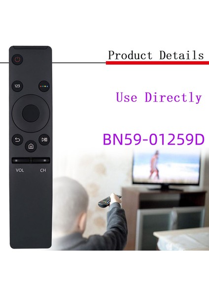 Akıllı Tv Için Yedek Uzaktan Kumanda BN59-01259D Uzaktan Kumanda (Yurt Dışından) modelleri
