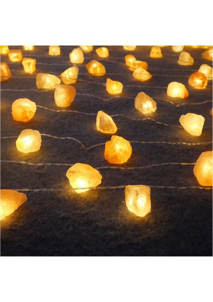 Himalayalar Kristal Tuz Lambası USB LED Dize Tuz Kristal Lamba Kristal Dekoratif Lamba Atmosfer Atmosfer Lambası (Yurt Dışından) fırsatları