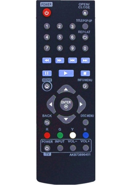 Lg Blu-Ray DVD Oynatıcı Için Uzaktan Kumanda AKB73896401 BP135 BP335W BP300 BP340 (Yurt Dışından)