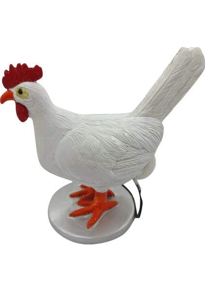 Yumurta Lambası Reçine Tavuk Yumurta Lambası Masa Lamba Işığı 3D LED Tavuk Yumurtlama Gece Işıkları Yatak Odası Oturma Odası Dekor Için (Yurt Dışından)