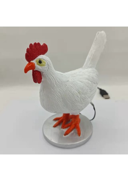 Yumurta Lambası Reçine Tavuk Yumurta Lambası Masa Lamba Işığı 3D LED Tavuk Yumurtlama Gece Işıkları Yatak Odası Oturma Odası Dekor Için (Yurt Dışından)