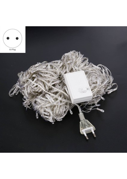 220V 50 Metre 400 Işık Dize 8 Aydınlatma Modu Uzun Dize Işıklar Ab Tak (Yurt Dışından) fiyatları