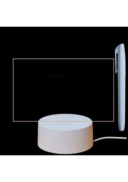 LED Not Panosu Gece Lambası USB Tak Mesaj Panosu Tatil Işık Odası Dekor Gece Lambası Kız Arkadaşı Hediye Kalp Şekli (Yurt Dışından) modelleri