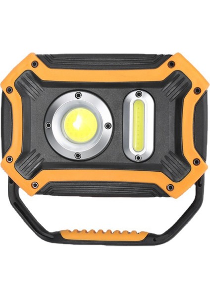 LED Şarj Edilebilir Çalışma Işığı 30W - Manyetik Tabanlı Taşınabilir 180° Katlanır Sap, Saha Aydınlatması Için 5 Işık Modu (Yurt Dışından)
