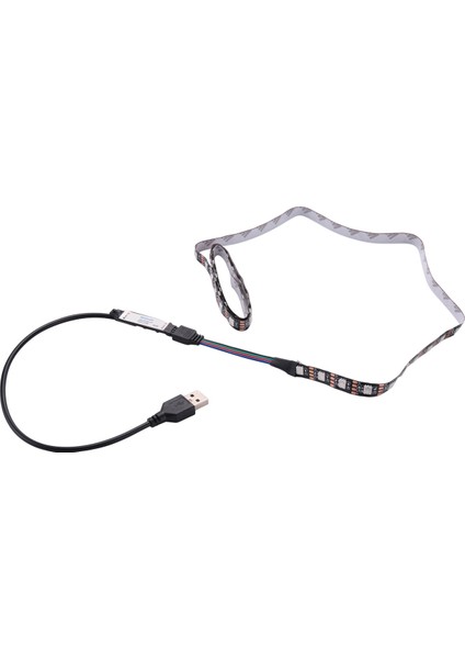 LED Işık Şeridi Su Geçirmez Değildir 5050RGB Bluetooth Uygulaması 5V Ev Dekorasyonu Için Arka Plan Rgb Işık Şeridi 1 Metre (Yurt Dışından) modelleri