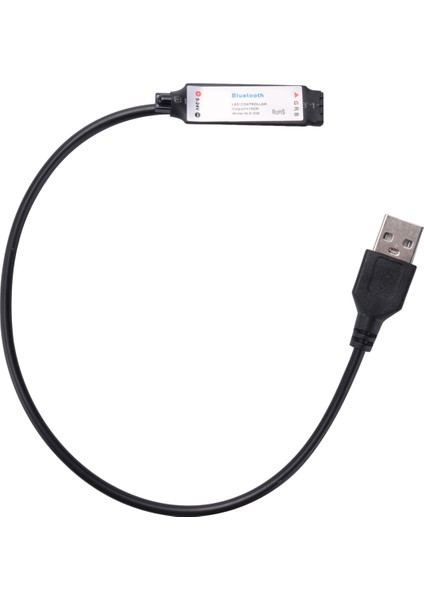 LED Işık Şeridi Su Geçirmez Değildir 5050RGB Bluetooth Uygulaması 5V Ev Dekorasyonu Için Arka Plan Rgb Işık Şeridi 1 Metre (Yurt Dışından) indirimleri