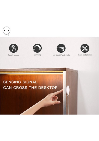 Sensör LED Kabine Mutfak Işık Otomatik Anahtar Su Geçirmez Dolap Dolabı Dıy Işık Şeridi 2 M -Ab Tak (Yurt Dışından) indirimleri