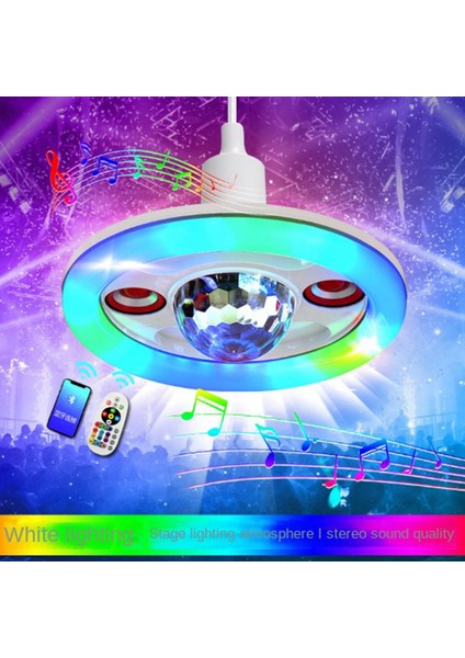 E27 Vidalı LED Renkli Ses Ampulü Rgb Akıllı Uzaktan Kumanda Müzik Renkli Işık (Yurt Dışından) fırsatları