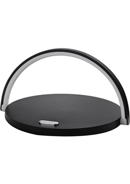 Plus x Xr 12 11 Pro Xs Max Için Kablosuz Şarj Cihazı Masa Lambası Gece Işık Pad'i Şarj Etmek Için (Siyah) (Yurt Dışından)
