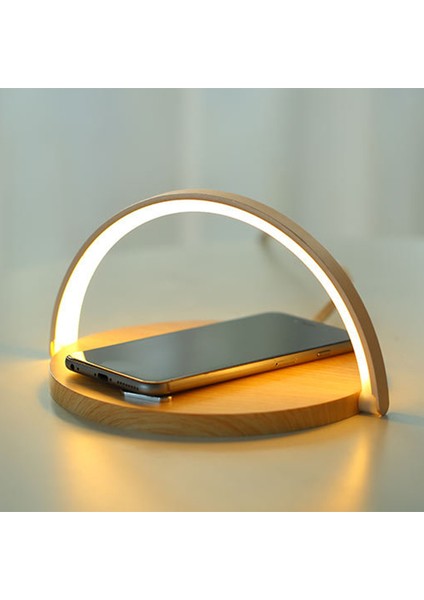 Plus x Xr 12 11 Pro Xs Max Için Kablosuz Şarj Cihazı Masa Lambası Gece Işık Pad'i Şarj Etmek Için (Siyah) (Yurt Dışından) fiyatları