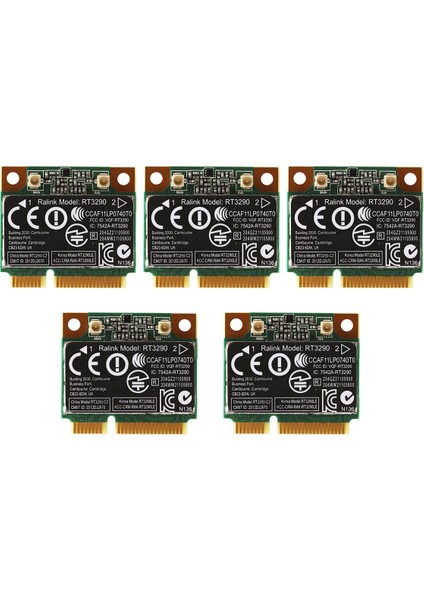 Adet 150 Mbps 2.4 Ghz RT3290 802.11B/G Kablosuz Wlan Kartı Wıfı + Bluetooth Bt 4.0 Yarım Mini Pcı-E Kartı CQ58 (Yurt Dışından)