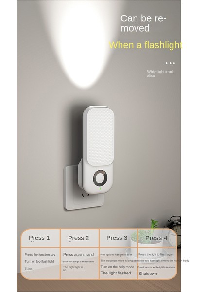 Başucu Lambası Gece Lambası LED Gece Lambası Yatak Odası Lambası Çocuk Sevimli Gece Lambası Koridor Wc Ab Tak Için (Yurt Dışından) modelleri