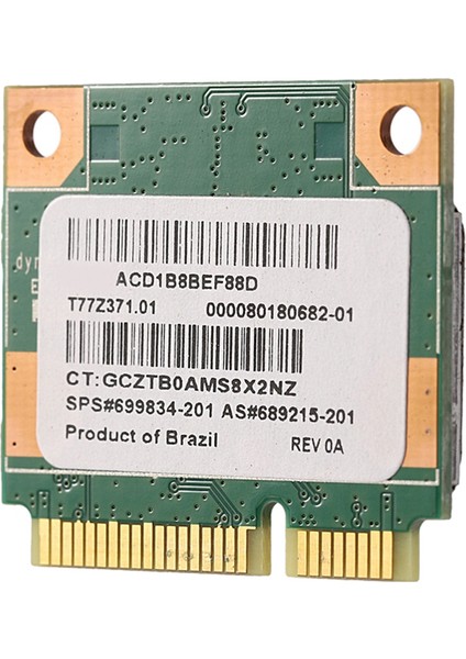 Adet 150 Mbps 2.4 Ghz RT3290 802.11B/G Kablosuz Wlan Kartı Wıfı + Bluetooth Bt 4.0 Yarım Mini Pcı-E Kartı CQ58 (Yurt Dışından)