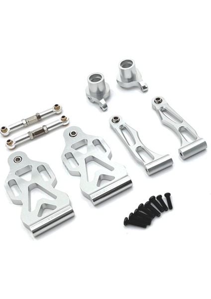 Scy 1/16 Uzaktan Kumandalı Araba Yedek Parçaları Için, Metal Yükseltme ve Modifikasyon, Ön Araba Hassas Parçaları, Gümüş (Yurt Dışından)