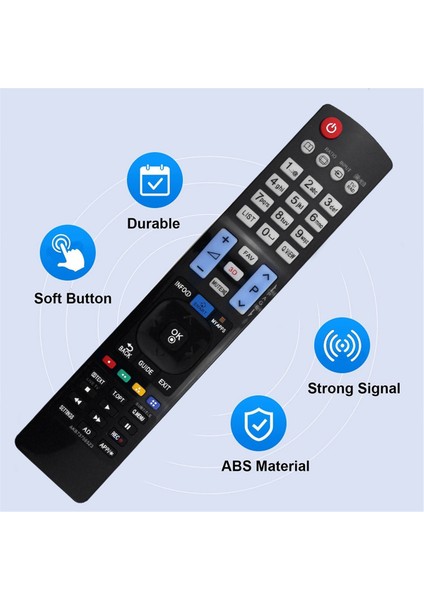 AKB73756523 Lg Tv Için Uzaktan Kumandayı Değiştirin 19LV2500 32LV3500 22LV2500 37LV3500 26LV2500 42LV3500 32LV2500 26LV2520 55LV3500 (Yurt Dışından) modelleri