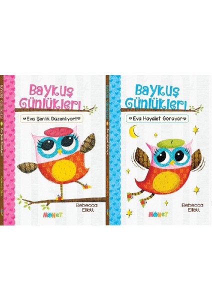 Eva Şenlik Düzenliyor - Baykuş Günlükleri 1 + Eva Hayalet Görüyor - Baykuş Günlükleri 2 Set