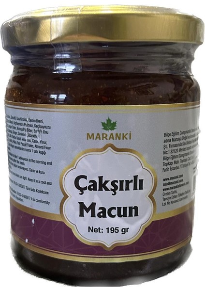 Çakşırlı Macun