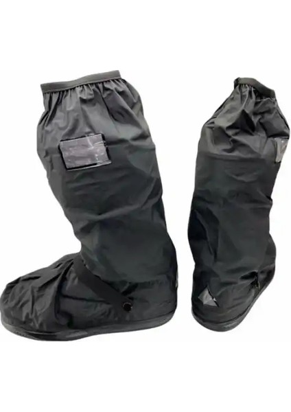 Motosiklet Ayakkabı Bot Kılıfı Yağmurluğu Su Geçirmez Lastikli Motor Bacak Yağmurluk Çamur Koruma fiyatları