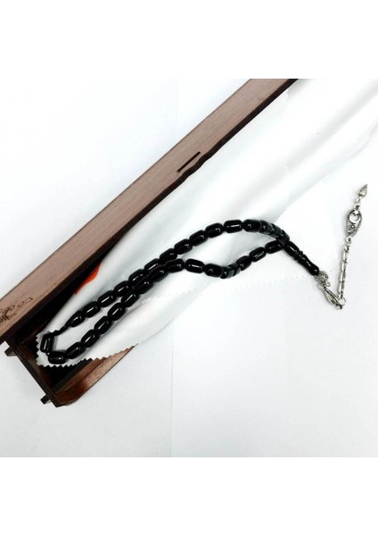 Kapsül Kesim Gürcistan Oltu Taşı Tesbih 6 x 9 mm fırsatları