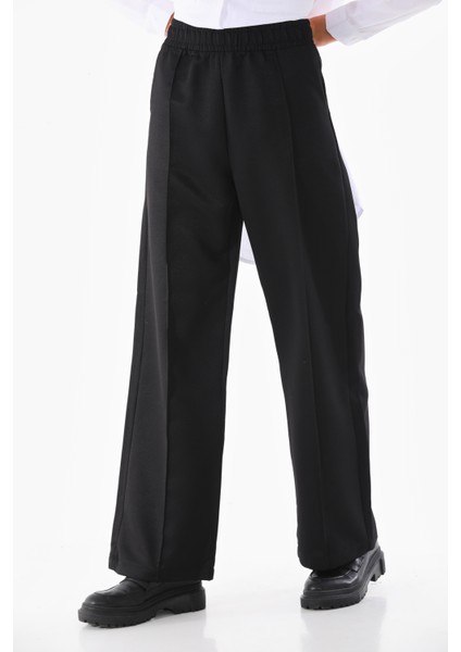 Bol Paça Kadın Siyah Pantolon fiyatları