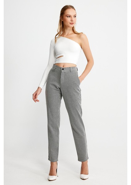 Ekoseli Comfort Fit Chino Pantolon (Erk56013)
