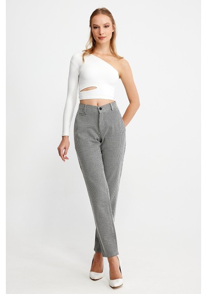 Ekoseli Comfort Fit Chino Pantolon (Erk56013) fırsatları