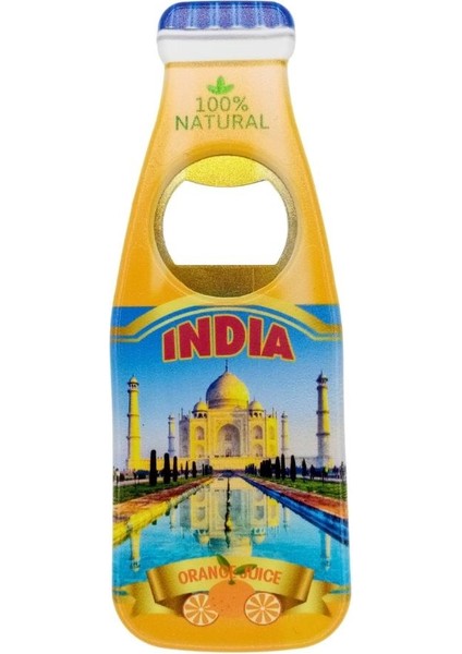 Hindistan Temalı Magnet Şişe Açacak