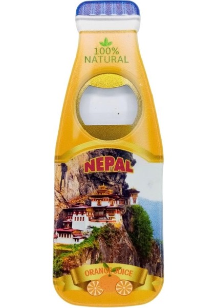 Nepal Temalı Magnet Şişe Açacak