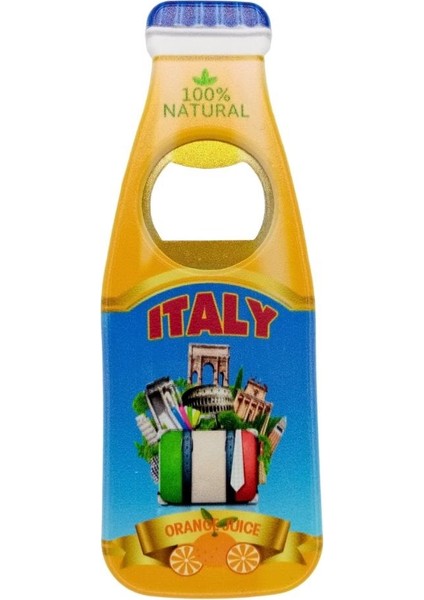 Italya Temalı Magnet Şişe Açacak