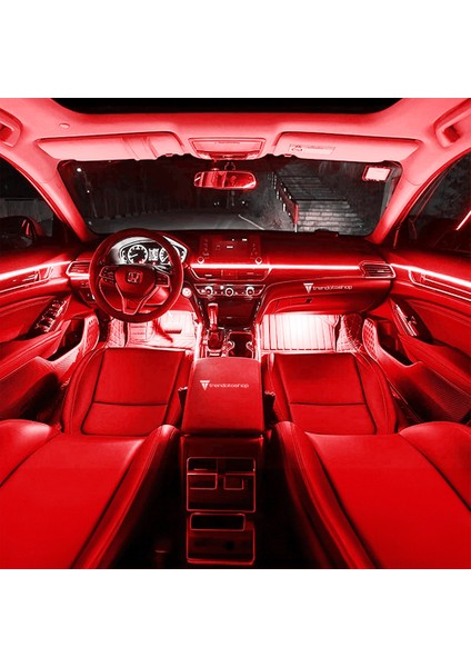 Araç İçi Torpido Ledi 5 Metre Neon Kırmızı