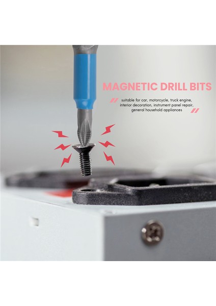 24 Adet Manyetik Kaymaz Tornavida Uçları Seti Ph1 Ph2 Ph3 Pz1 Pz2 Pz3 Darbeli Sürücü Bit Seti 1/4 Inç Hex Shank (Yurt Dışından) fırsatları
