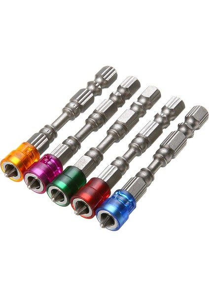 5x Kaymaz Elektrikli Altıgen Manyetik Tornavida 65MM S2 Ph2 Tek Kafa Bit Aracı 5 Renk (Yurt Dışından) fiyatları
