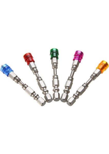5x Kaymaz Elektrikli Altıgen Manyetik Tornavida 65MM S2 Ph2 Tek Kafa Bit Aracı 5 Renk (Yurt Dışından) fırsatları