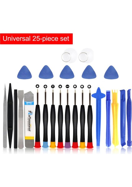 Sökme Aletleri Cep Telefonu Tamir Aletleri Seti Akıllı Cep Telefonu Tornavida - Çok Renkli 25PCS (Yurt Dışından) modelleri