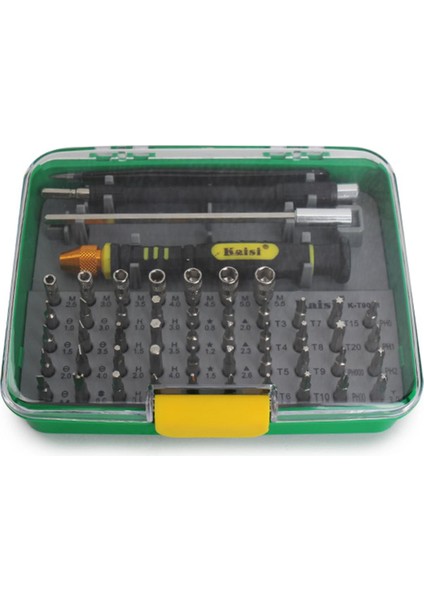 Araçlar Malzemeleri Kaisi 51IN1 K-T9051 Açılış Araçları Kiti Telefonlar Ev Aletleri Için Çok Yönlü Tornavida Tamir Seti (Yurt Dışından)