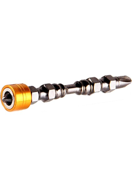 Ph2 Sertlik 65 mm Çapraz Başlı Tornavida Bit Çift Kafa Elektrikli Tornavida Phillips Tornavida Manyetik Halkalı (Yurt Dışından)