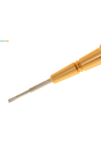 Paslanmaz Çelik Yuvası Düz Kafa Gözlük Camları Tornavida Saat Tamir Takımı (Yurt Dışından)