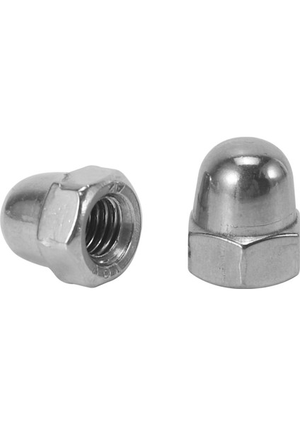 Altıgen Somunlar-40 Adet x Kapak Somunları-Gümüş (Yurt Dışından) indirimleri