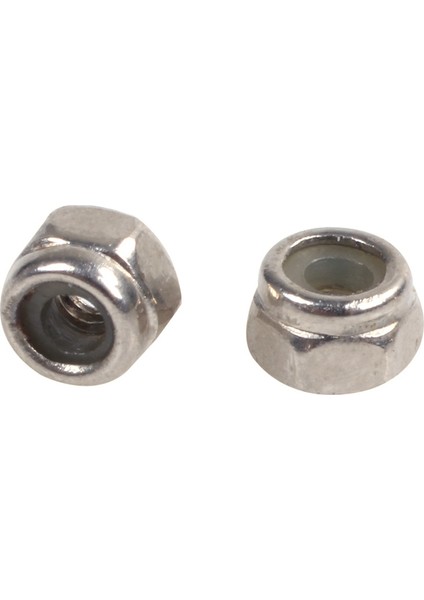 Flyeer 100 Adet M2 Çinko Kaplama Kendinden Kilitli Naylon Ekleme Altıgen Kilit Somunları (Yurt Dışından) indirimleri