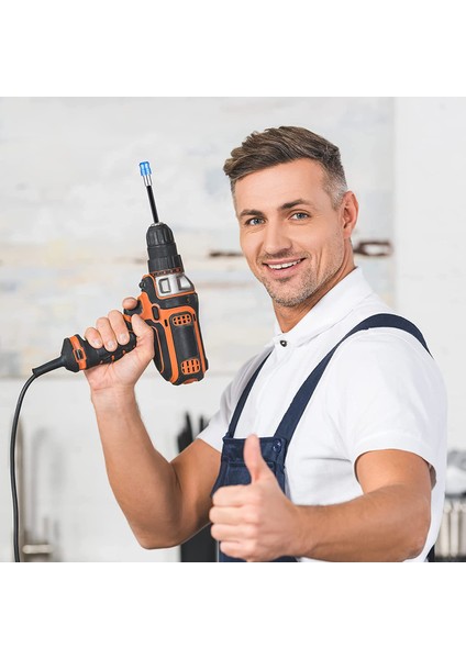 Parçalı Manyetik Tornavida Bit Tabanı 1/4 Inç Hex Shank Matkap Uzatma Hızlı Bırakma Seti (Yurt Dışından) indirimleri