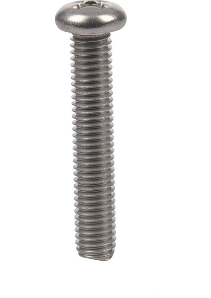 M8 x 45MM 304 Paslanmaz Çelik Phillips Makine Vidası Cıvata 10 Adet (Yurt Dışından)