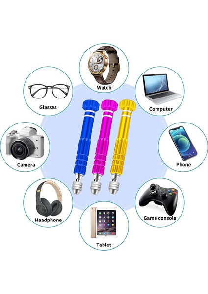 Gözlük Tamir Takımı Çok Fonksiyonlu 5'i 1 Arada Tornavida Seti, Gözlükler Için 13 Hassas Tornavida Başlığı ile (Yurt Dışından) fiyatları