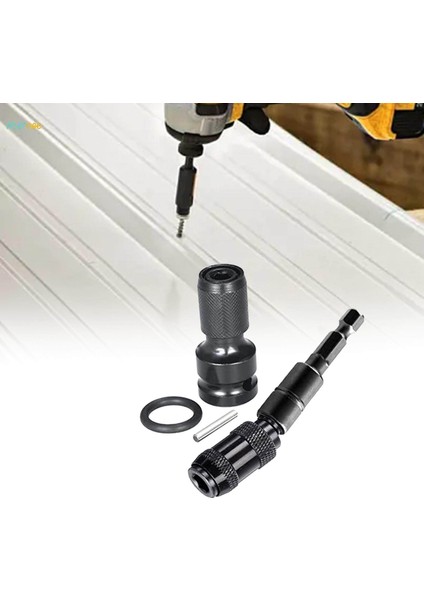 Döner Uç Tutucu 1/2 Inç Kare Sürücüden 1/4 Inç Altıgen Dişi Dönüştürücüye (Yurt Dışından) fiyatları