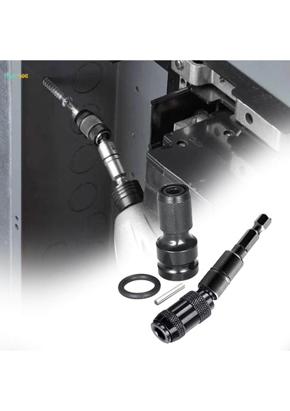 Döner Uç Tutucu 1/2 Inç Kare Sürücüden 1/4 Inç Altıgen Dişi Dönüştürücüye (Yurt Dışından) modelleri