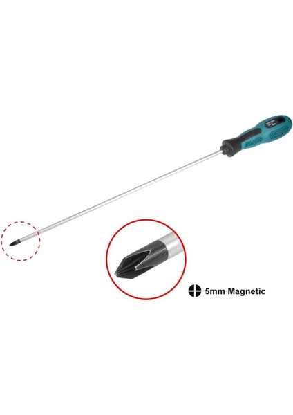 Paket 12 Inç Uzun Oluklu ve Phillips Tornavida Düz Bıçaklı Tornavida Kauçuk Saplı Manyetik Tornavida (Yurt Dışından) fiyatları