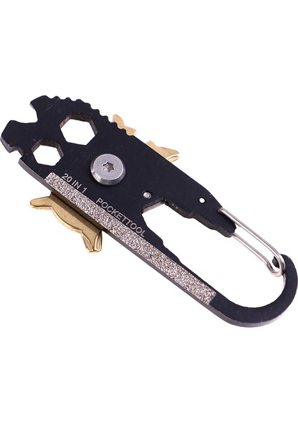 Rulet 20 In 1 Paslanmaz Çelik Anahtar Tornavida Edc Anahtarlık Dış Mekan Aletleri El Aletleri Creek (Yurt Dışından) indirimleri