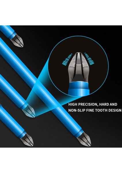 Dası 7 Adet/takım 25-150 mm Çapraz Kaymaz Uçlar Ph2 Kaymaz Elektrikli Tornavida Bit Manyetik El Aletleri Uçları Hassas Hex Shank (Yurt Dışından) fırsatları
